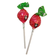 Passover Strawberry Lollipops