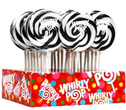 Black & White Swirl Whirly Pops - Mixberry