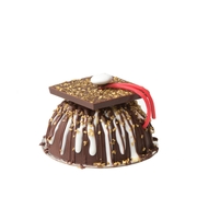 Hand Made Belgian Chocolate Praline Graduation Hat Mini SMASH CAKE