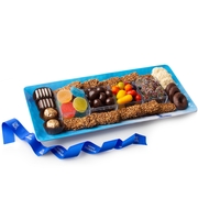 Hanukkah Melamine Blue Long Gift Tray