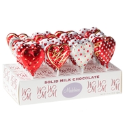 Milk Chocolate Heart Lollipops - 40CT Box