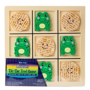 Passover Kids Tic Tac Toad Wooden Game
