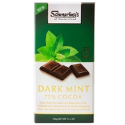 Schmerling's 72% Dark Cocoa Mint Chocolate Bar