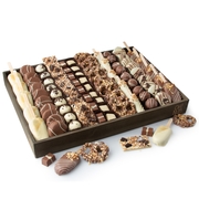 Shavuos Dairy Truffle Line Up Wood Gift Tray - XL 18
