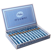 Baby Boy Milk Chocolate Cigars - 24CT Box