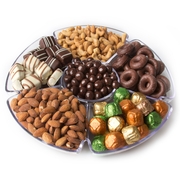 Overflow of Kosher Nuts & Chocolate Gift Tray 13