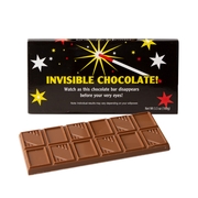 'Invisible Chocolate!' Chocolate Bar Favor