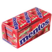 Mentos Strawberry Candy Box - 9CT Case