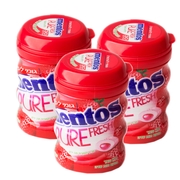Mentos Pure Fresh Sugar Free Strawberry Gum - Mint 6CT