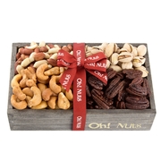 Wooden Dried Nuts Line Up - Small