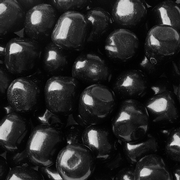 Black Fruit Sours Candy Balls - Black Cherry