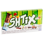 Elite Shtix With Milk Cream And Lentils Feeling Chocolate Fingers - 8 PIECES