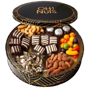 Oh! Nuts Chocolate, Nuts & Candy Round Gift Tin