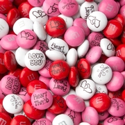 'Smooches' Love M&M's Chocolate Candy Mix