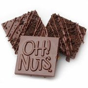 Oh! Nuts Cookie Crunch Dark Chocolate Bark Square