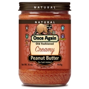 Old Fashioned Creamy Peanut Butter (No Salt Added)