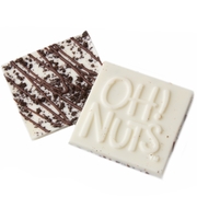 Oh! Nuts Cookie Crunch White Chocolate Bark Square
