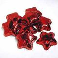 Red Foiled Milk Chocolate Stars