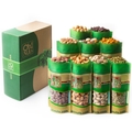 Oh! Nuts  Mixed Nuts Holiday Gift Box - 6 Gourmet Food Varieties 30 oz