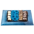 Frosted Blue Picture Frame  Chocolate Gift Tray