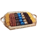 Chanukah Mirror Tray Delight - Israel Only