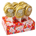 Gold Swirl Whirly Pops-5 PACK