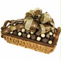 Israeli Chocolate Rectangle Gift Basket (Israel Only)