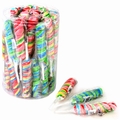 Wholesale Handmade Swirl Unicorn Lollipops - 40CT Tub