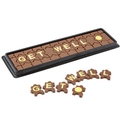 Get Well Chocolate Gift - Hand Made Milk Chocolate Puzzle Pieces