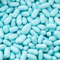 Baby Blue Candy Coated Licorice Mini's