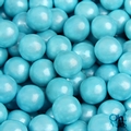 Powder Blue Shimmer Pearl Mini Gumballs 