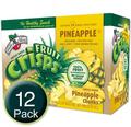 Freeze-Dried Pineapple Chunks Fruit Crisps - 12CT Box