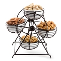 Carousel Snack Wheeler Nuts Gift Basket 