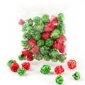 Christmas Candy Coated Popcorn Snack Pack - 12 Pack
