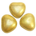 Gold Metallic Amorini Hearts
