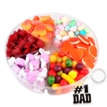 Fathers Day 6-Section Candy Gift Tray