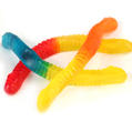 Two Headed Licorice Gummy Worms - 2.2 LB Bag 