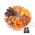 Fathers Day 6-Section Dried Fruit & Nut Tray