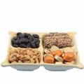 4-Section Ceramic Gift Tray
