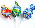 Shock Pops Big Blow Bubble Gum Lollipops