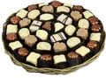 Chocolate Truffle Round Wicker Tray