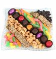 Passover Candy Wavy Glass Tray