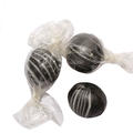 Black Hard Candy Balls - Licorice 