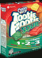 SOUR Tootie Frootie 1+2=3 Jellies - 6PK
