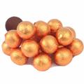 Orange Foiled Milk Chocolate Balls