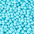 Powder Blue Shimmer Pearl Candy Beads