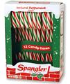 Red & Green Peppermint Candy Canes - 12CT Box 