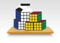 Small Rubik's Cube Boxes - 6 Pack