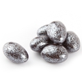 Silver Dark Chocolate Almond Jewels