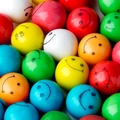 Assorted Smiley Face Gumballs